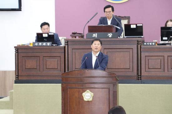 길기영 예결위원장 인사말