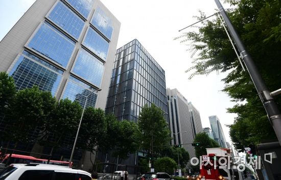 서울 강남구 테헤란로에서 일대 전경/강진형 기자aymsdream@
