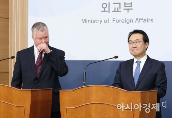 이도훈, 15~18일 워싱턴서 스티브 비건 부장관과 북핵 협의