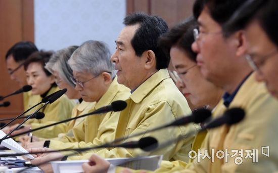 [2보]정 총리 "中 후베이성 2주내 방문한 외국인, 4일부터 입국금지"