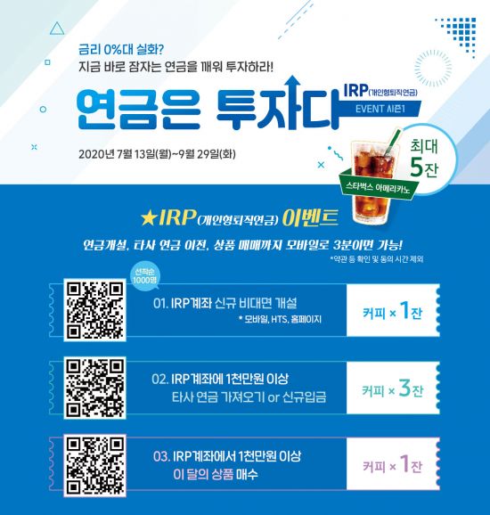삼성증권, '연금은 투자다' IRP 이벤트 진행