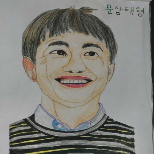 배범준, 배우 오정세에게 그림 선물…"상태형은 희망＋사랑 줬다"