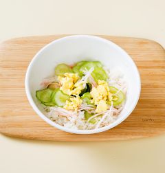 「오늘의 레시피」 오이 달걀밥