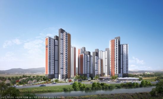 한국토지신탁, '이천 진암지구 우방 아이유쉘 메가하이브' 완판!