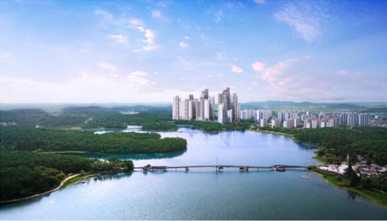 친환경 아파트 '은파 오투그란데 레이크원' - 아시아경제