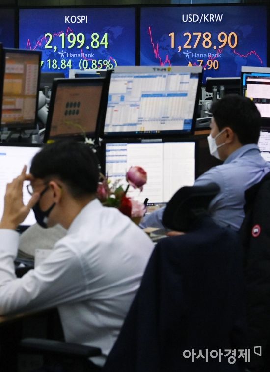 [포토] 하락 출발하는 코스피 - 아시아경제