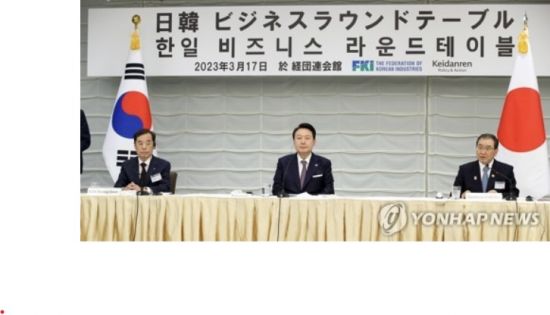 尹、韓日経済界「貿易支援を惜しまない」（完）