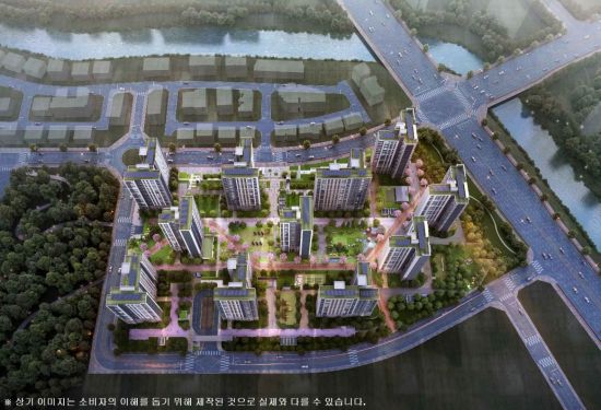 'e편한세상 검단 에코비스타', 검단택지지구의 생활인프라 눈길