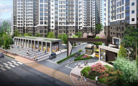 고정수요 확보한 단지 내 상가 '학익 SK 뷰' 수요자 관심 - 아시아경제