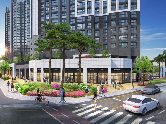 '아산배방 금강펜테리움 센트럴파크' 단지 내 상가, 12일 입찰 예정