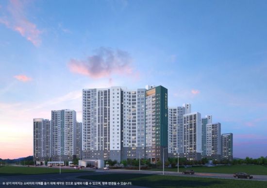 1416가구 대단지 '탕정 푸르지오 센터파크' 아산 랜드마크 예약