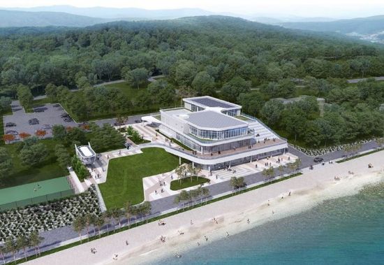 충남 태안군 만리포니아 해양레저 안전교육센터 조감도. /태안군