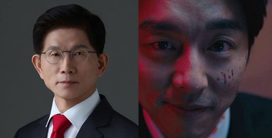 김 후보 캠프는 같은 날 공식 유튜브 채널에 '김문수 대통령 경선 후보 홍보 영상'을 올리며 "얼굴 비율의 보정 없이 자연스러운 모습을 그대로 담아낸 이유는 김문수 후보의 인간적인 면모를 강조하고 후보가 가진 진정성을 부각시키기 위함이며, 이는 (넷플릭스 드라마) '오징어 게임2'에 출연한 배우 공유의 얼굴을 연상시키며 화제성을 일으켰던 기법이기도 하다"고 밝혔다. 김문수 유튜브