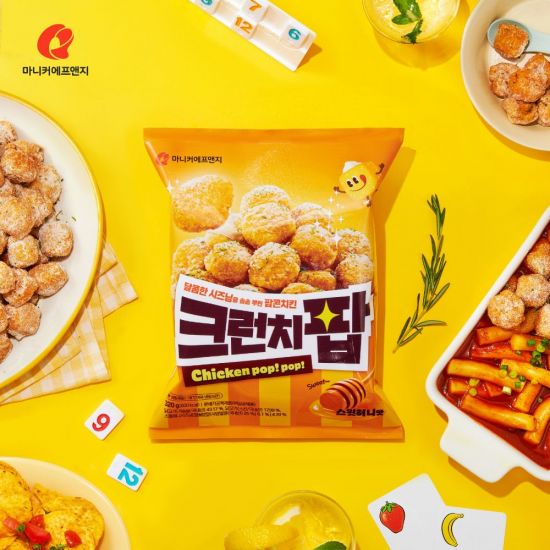 마니커에프앤지, 달콤 바삭한 한입 팝콘 치킨 '크런치팝 스윗허니맛' 출시