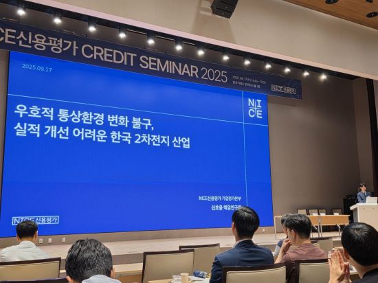 나신평 "韓 이차전지, 우호적 통상환경 불구 빠른 실적개선 어려울 것"