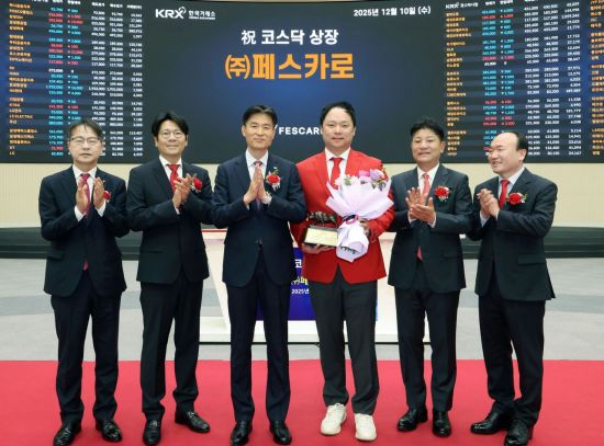 [특징주]페스카로, 코스닥 상장 첫날 '따블' 달성