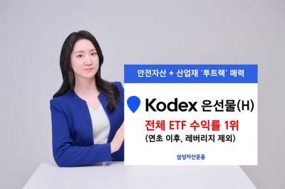 삼성운용, KODEX 은선물(H) 올들어 수익률 50.5%…ETF 전체 1위