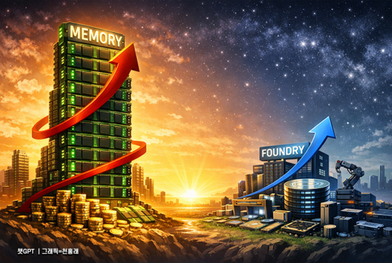 "올해 메모리 반도체 매출 800조원…파운드리의 2배 넘을 듯"