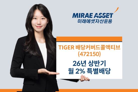 'TIGER 배당커버드콜액티브', 상반기 월 2% 수준 특별배당 실시