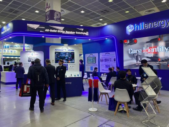 필에너지, 인터배터리서 美팩토리얼 CEO 방문…전고체 배터리 양산화 협업 강화