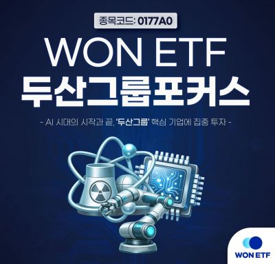 우리자산운용, 두산그룹포커스 ETF 상장…원전·로봇·반도체 총망라