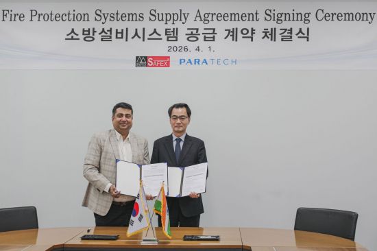 파라텍, 인도서 463억 규모 소방 설비 수주…단일 계약 기준 '역대 최대'
