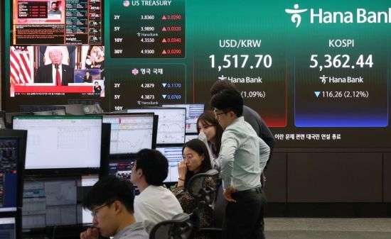  [속보]트럼프 ‘이란 타격 지속’ 발언에…코스닥·코스피 2%대 하락