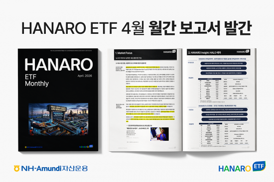 NH-Amundi운용, 4월 ETF 리포트 발간…'HALO' 테마 매력적