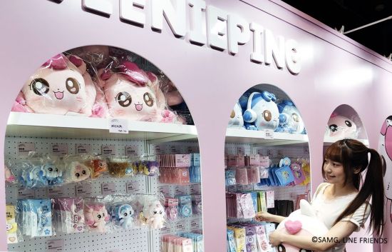 SAMG엔터, 라인프렌즈 스퀘어와 협업…대만 타이베이 팝업 스토어 운영