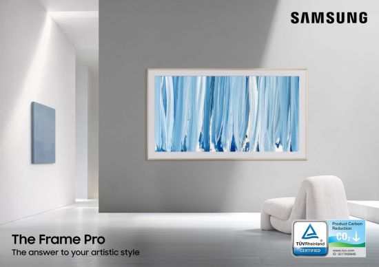 삼성전자 신형 TV·사운드바, TUV 라인란드 '탄소저감' 인증 획득