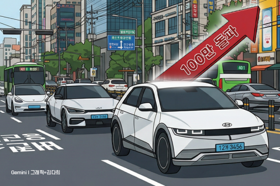 [전기차, 이제는 인프라다①]전기차 100만 돌파, 인프라 승자독식이 시작됐다