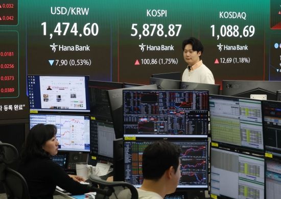 주말 미국·이란 협상 결렬 소식에 코스피·코스닥 하락