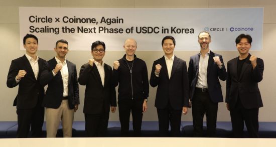 코인원, 서클 대표와 회동…USDC 지원 확대