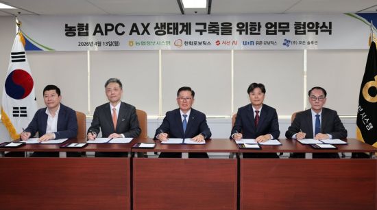 시선AI, 농협 APC AX·로봇 자동화 본격화…한화로보틱스 등과 5자 협력 체계 구축