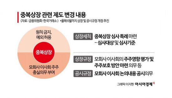 "한국증시 이래서 안돼" 고질적 저평가 원인 사라진다…"중복상장 사실상 금지"