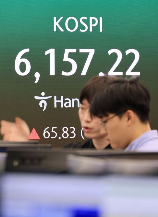 코스피, 장중 6200선 돌파…코스닥도 상승