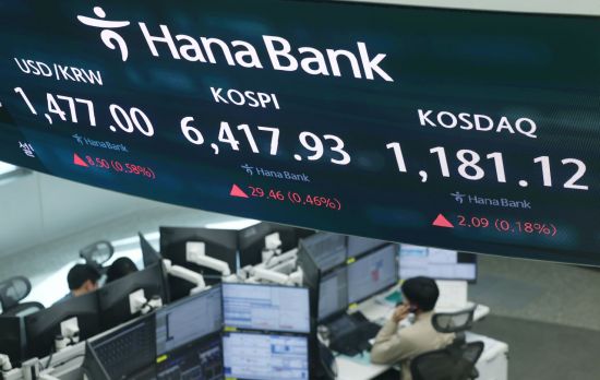 코스피, 하루 만에 사상 최고치 경신…6417.93 마감