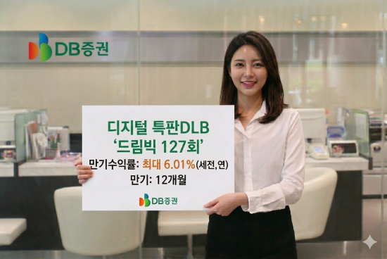 DB증권, 디지털 전용 특판 DLB '드림빅127회' 출시
