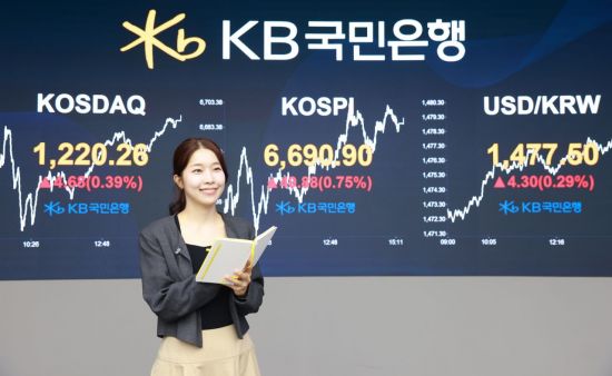 코스피 6690 마감…종가 기준 최고치 또 경신(상보)