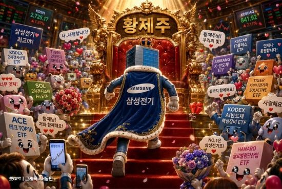 황제주 반열 오른 삼성전기, ETF서도 러브콜 쏟아져