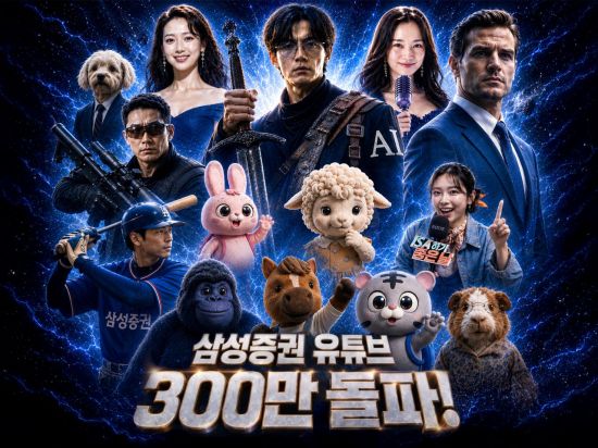 "금융 유튜브 어렵다" 편견 깬 삼성증권, 금융권 첫 구독자 300만 돌파