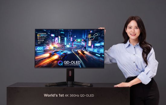 삼성D, '컴퓨텍스 2026'서 세계 최초 4K 360㎐ 모니터용 QD-OLED 공개