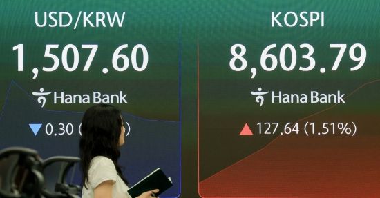 또 신고가 코스피…8700도 목전(상보)