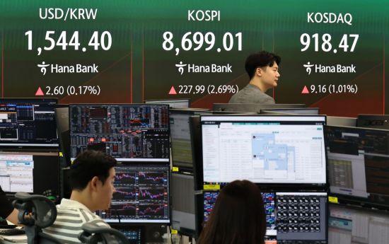 장 초반 5% 급등…코스피 또 매수 사이드카