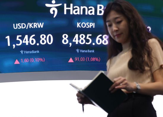 코스피 8600 돌파…기관 매수세에 2%대 상승