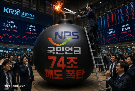 국민연금 "74조 매도폭탄 터무니 없어"…국장 리밸런싱 공포 진화