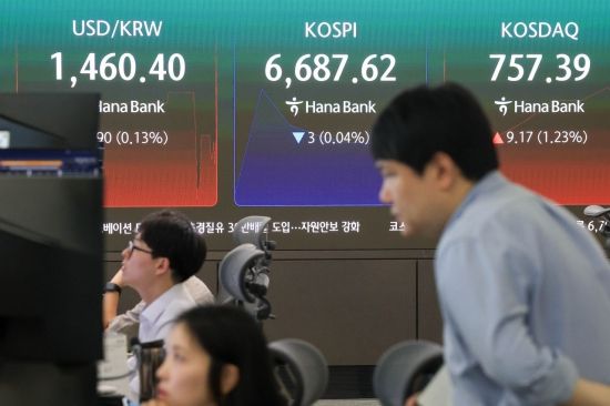 호재도 소용없네…'1400조 AI투자 협력'에도 코스피 약세