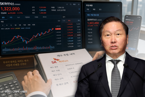 최태원, SK하이닉스 주식 48억 규모 장내매수