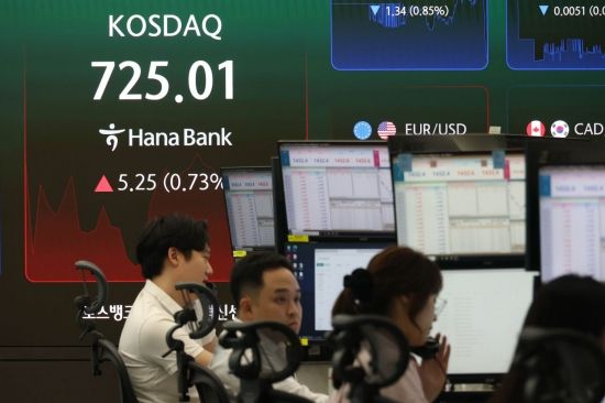 코스피, 5% 내린 6200선 마감…코스닥은 2% 올랐다