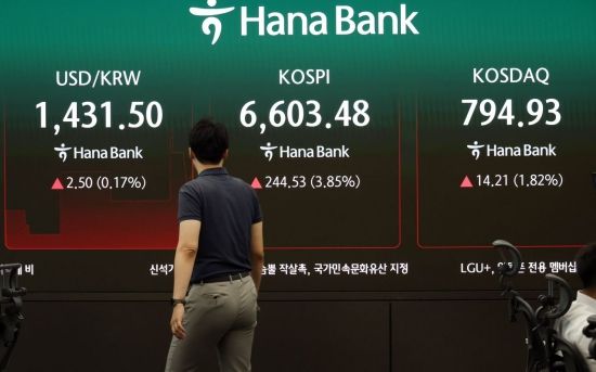 7000피 다시 뚫을까…뉴욕서 불어온 반도체 훈풍에 재도전 나선 코스피